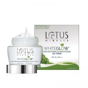 Lotus Herbals WHITEGLOW Skin Whitening & Brightening Gel Cream SPF 25 PA+++_60 gm_
