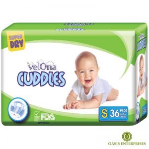Velona Cuddles 36pcs diapers Small