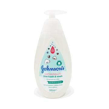 Johnsons Cotton-Touch 2 In 1 Bath and Wash 500ml